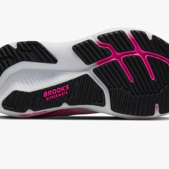 Brooks Women's Athletic Shoes - White and Pink - Picture 6 of 13